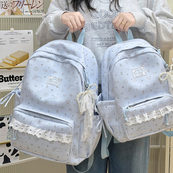 Cute Illustrated Patterned Backpack Kalsten 1791205714