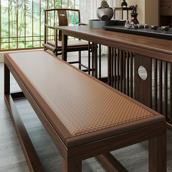 Plush Woven Bench Cushion Mat Kalsten