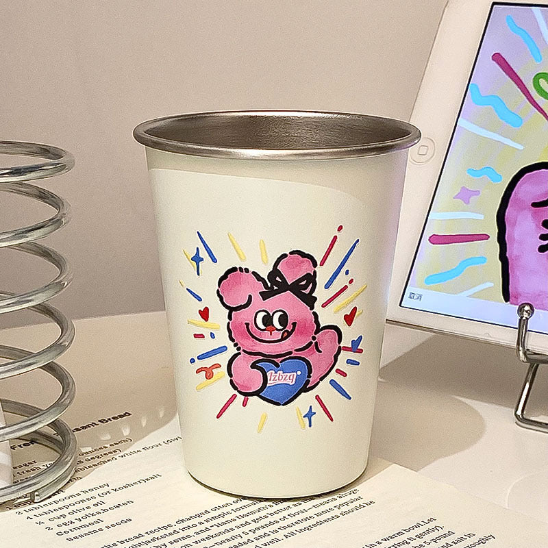 Drink cup with cheerful cat design Kalsten