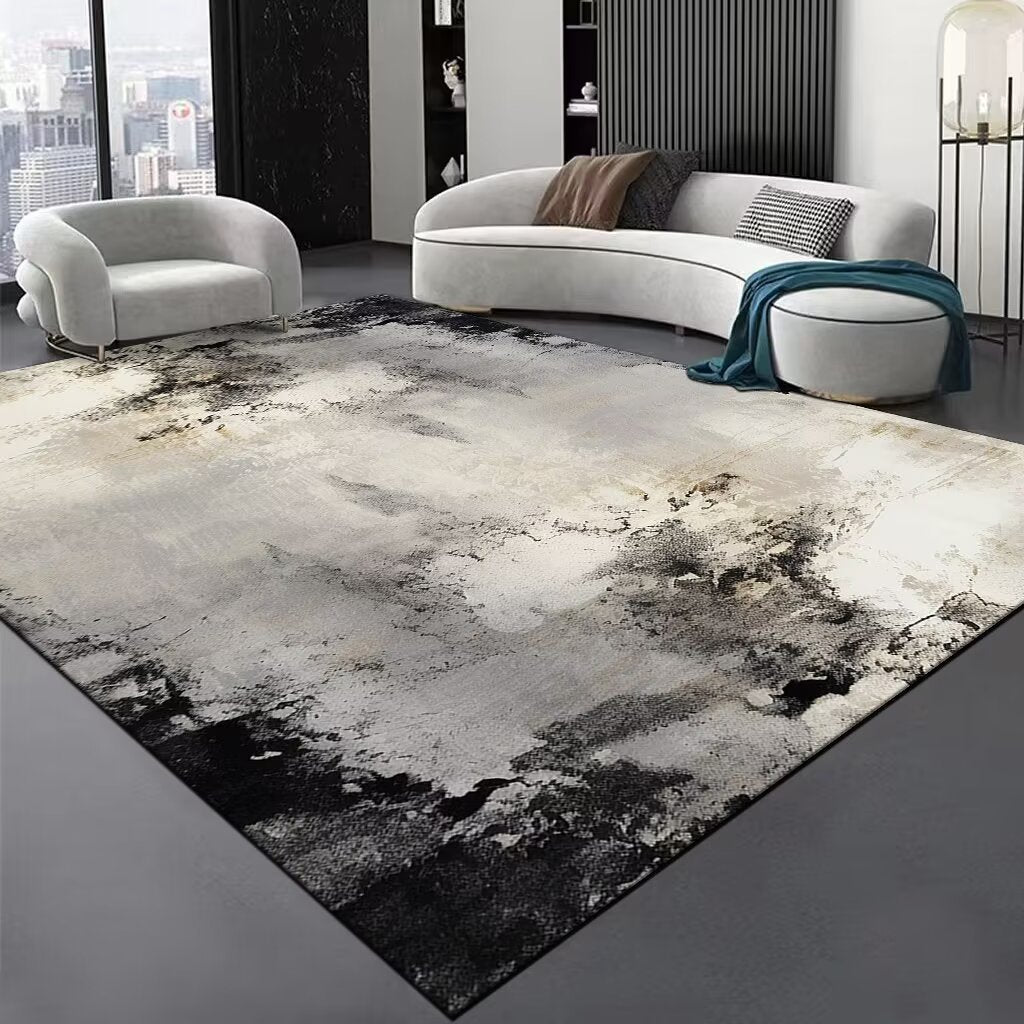 Contemporary Wave Pattern Area Rug Kalsten