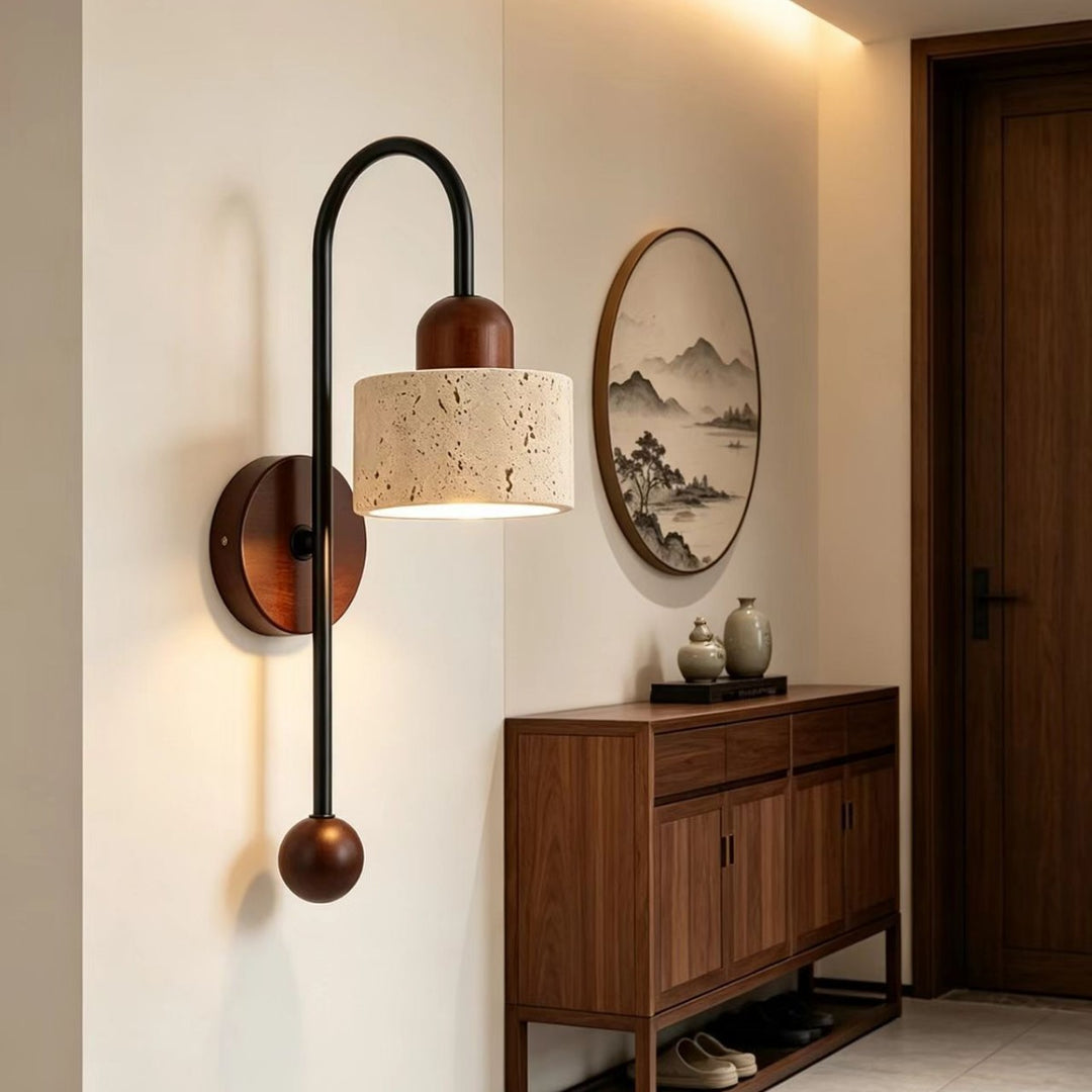 Wall-Mounted Sculptural Sconce