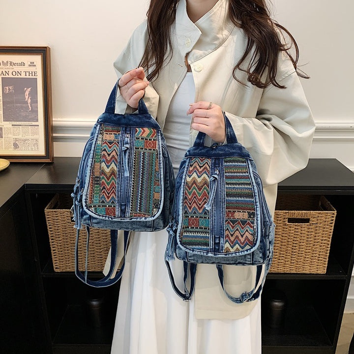 Stylish Ethnic Patterned Backpack Kalsten