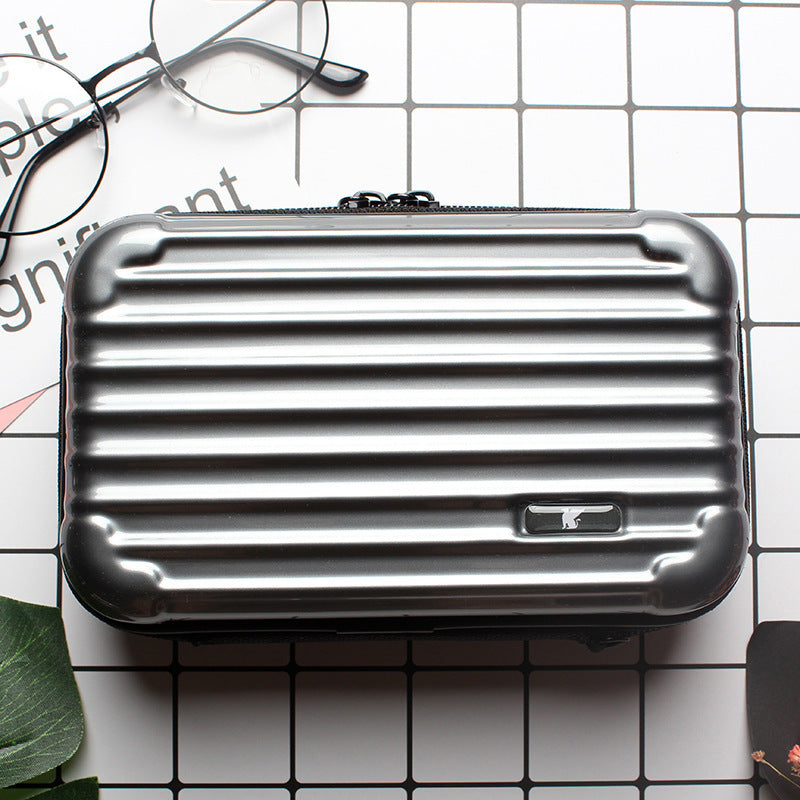 Unisex Slim Hard Shell Cosmetic Storage Case Kalsten