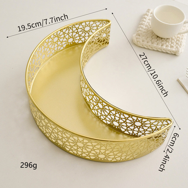 Elegant metal candle holder Kalsten
