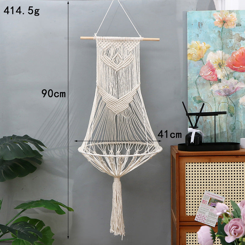 Bohemian Macrame Hanging Planter Kalsten
