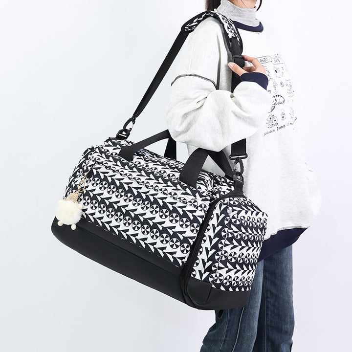 Stylish Patterned Duffle Bag Kalsten