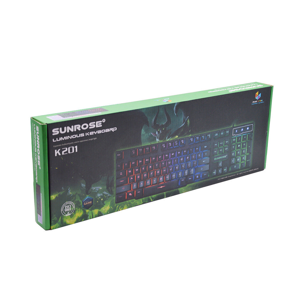 RGB Backlit Gaming Keyboard with Precision Switches Kalsten