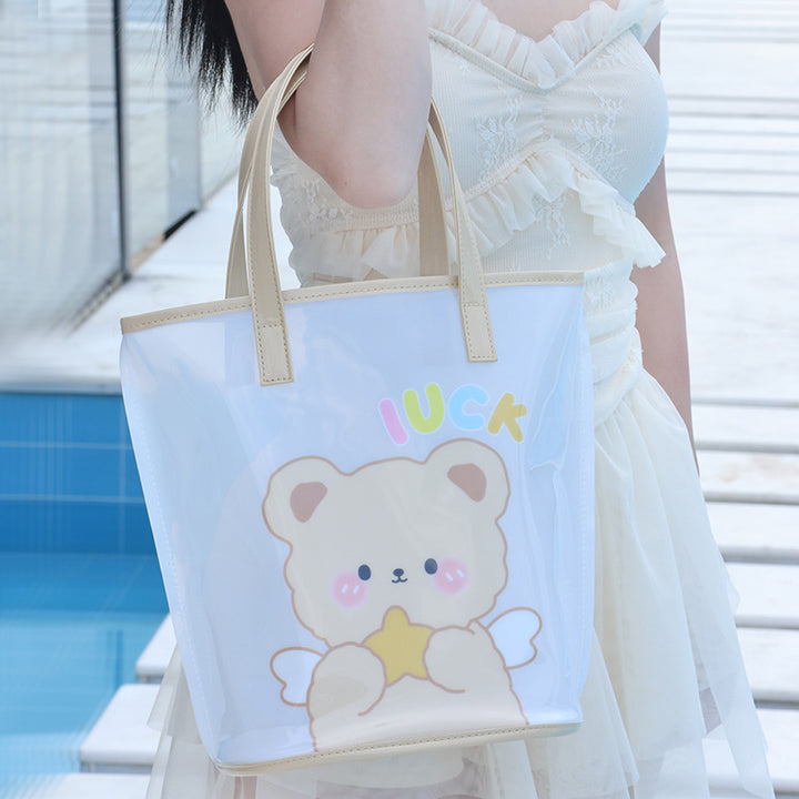 Leisure Handbag With Cute Bear Design Kalsten