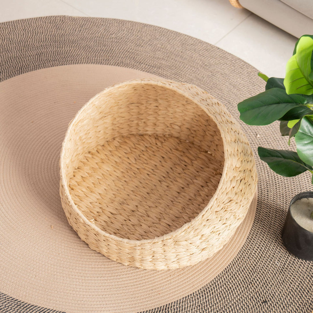 Vintage Style Woven Bike Basket Kalsten