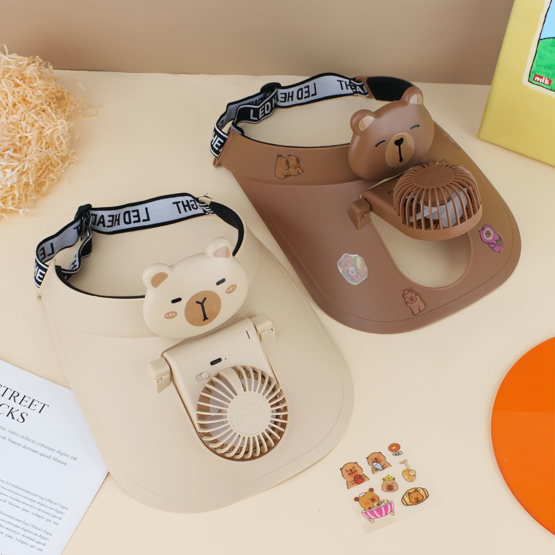 Women Portable USB Hand Fan with Playful Panda Design Kalsten