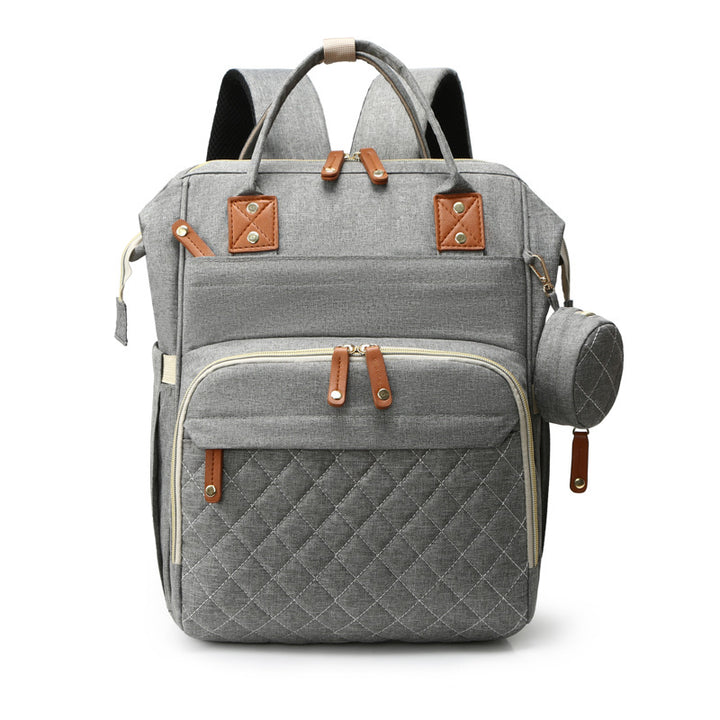 Quilted Multi-Functional Diaper Backpack Kalsten