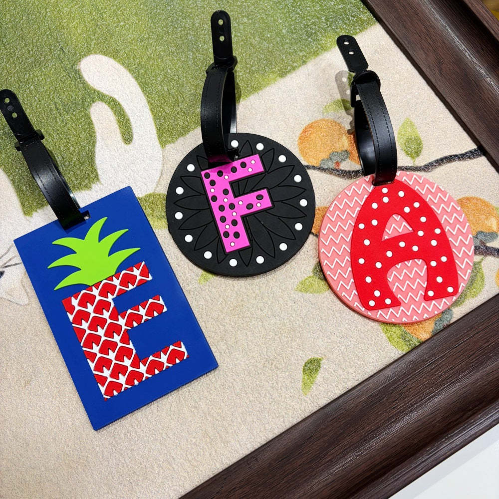 Playful Alphabet Luggage Tag Kalsten