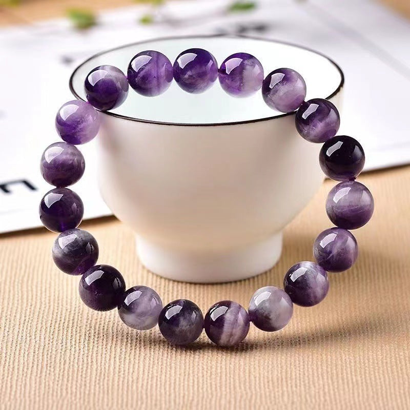 Handmade Amethyst Gemstone Bracelet Kalsten