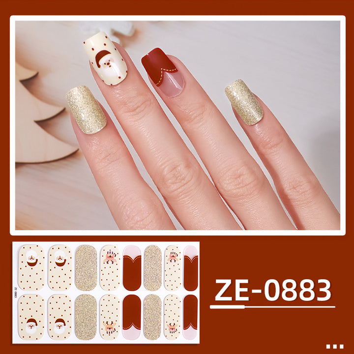 Holiday-Themed Nail Art