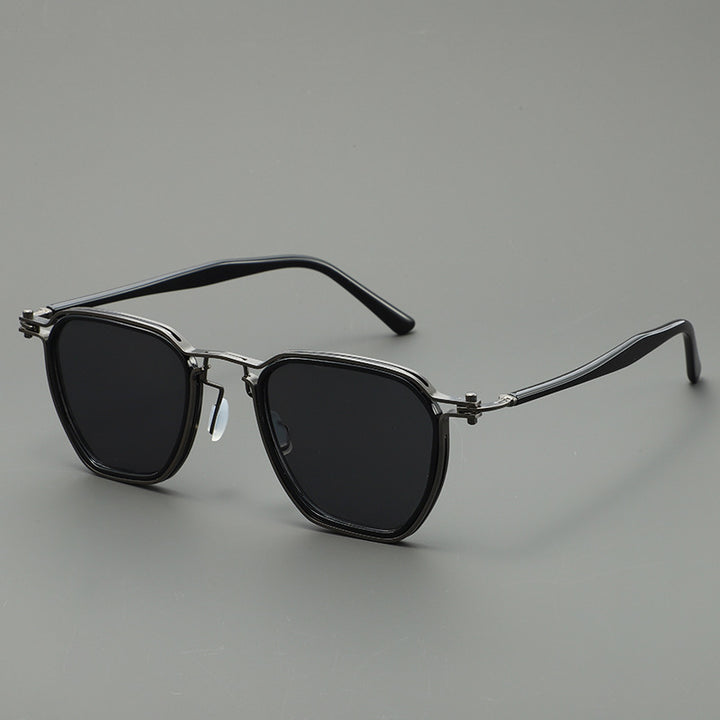 Men's Polarized Geometric Sunglasses Kalsten