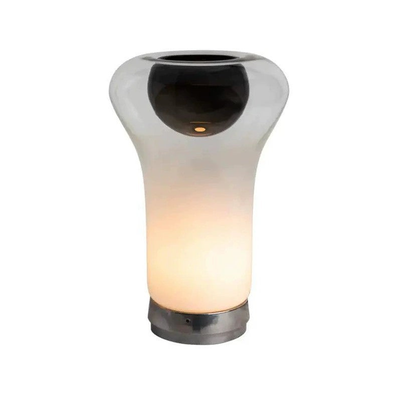 Modern Glass Accent Table Lamp