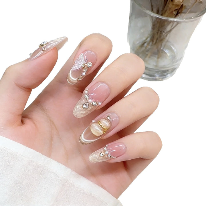 Luxury Decorative Press-On Nail Art Set Kalsten