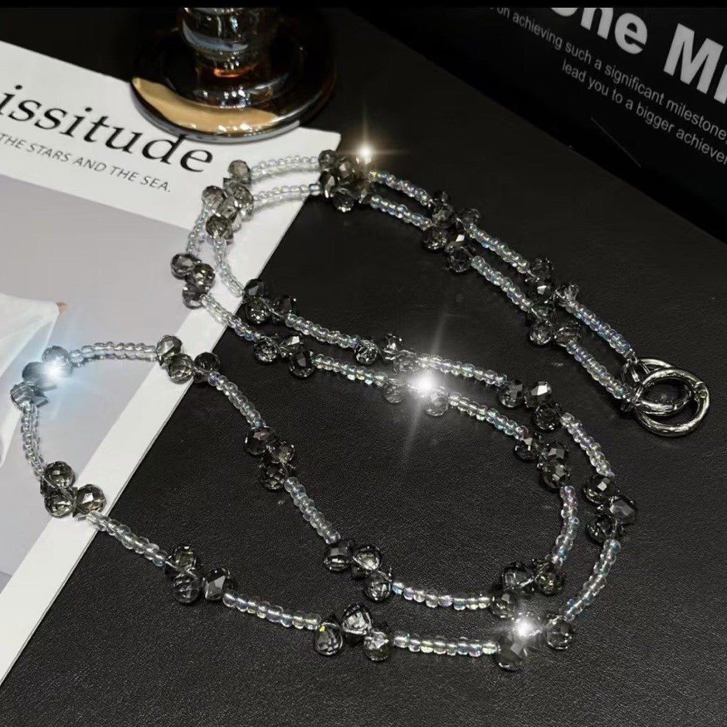 Elegant Crystal Beaded Eyewear Chain Kalsten