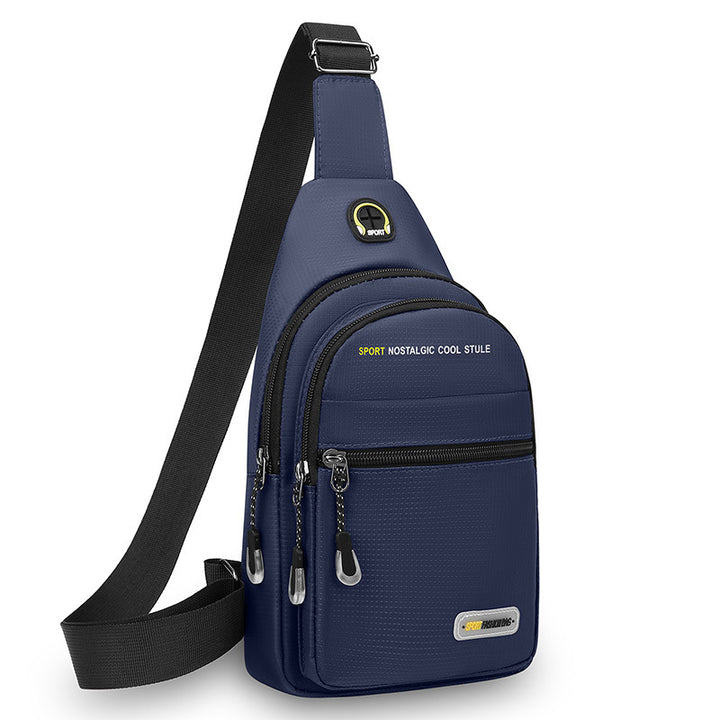 Vintage-Inspired Sling Backpack