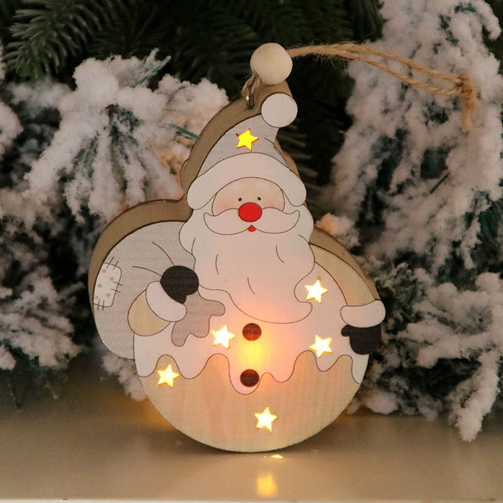 LED Light-Up Santa Figurine Decoration Kalsten