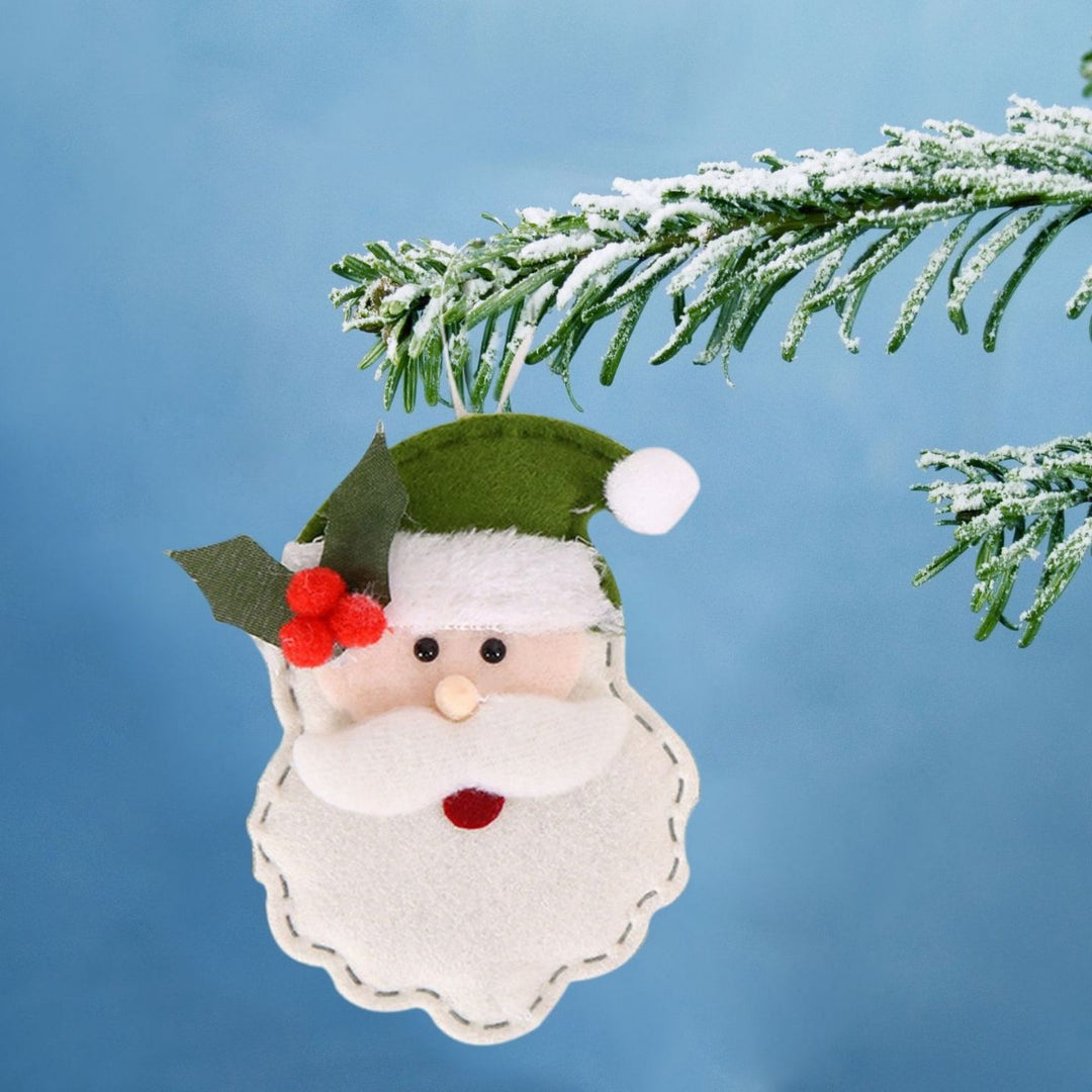Decorative Christmas tree ornaments in reindeer shape