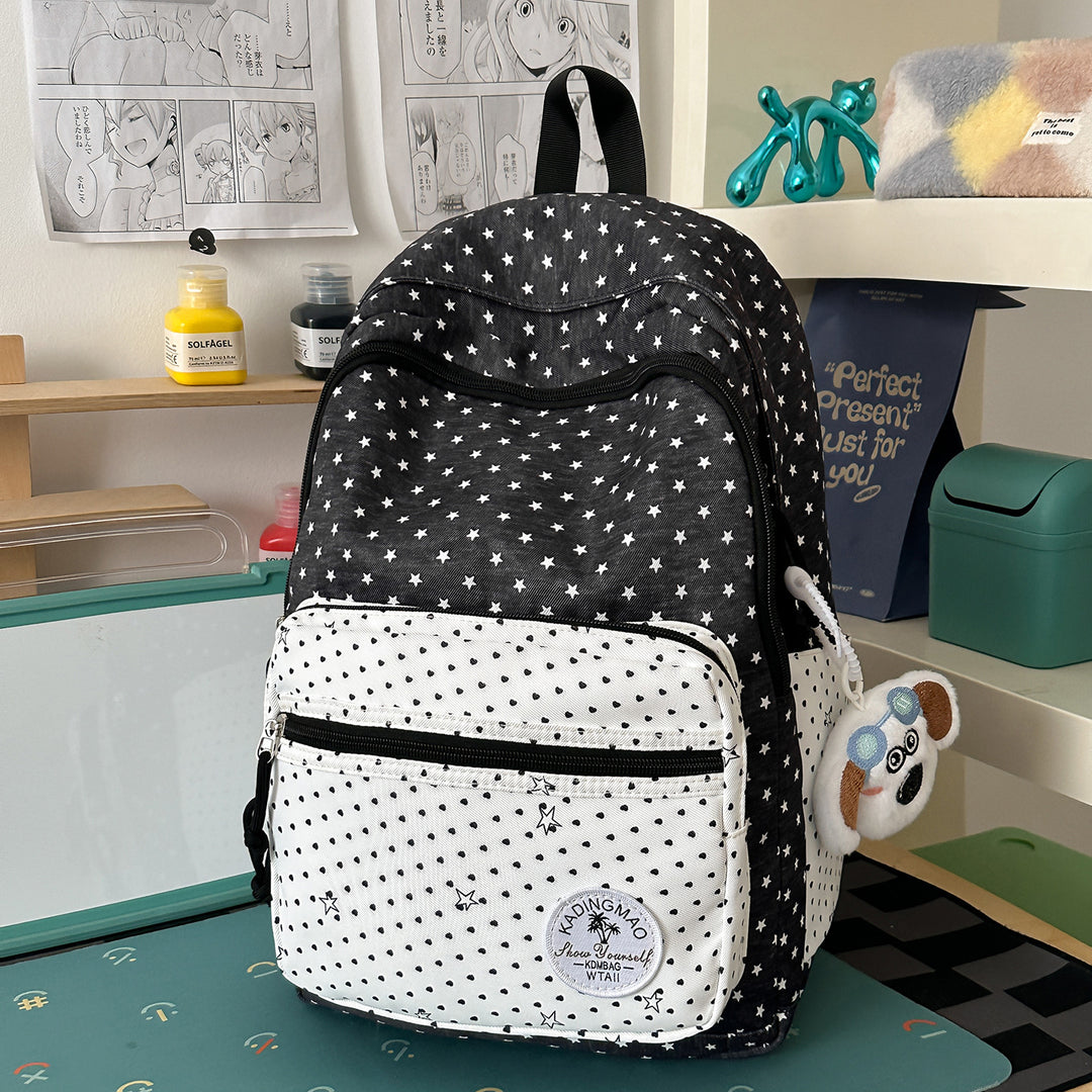 Cute Patterned School Backpack Kalsten