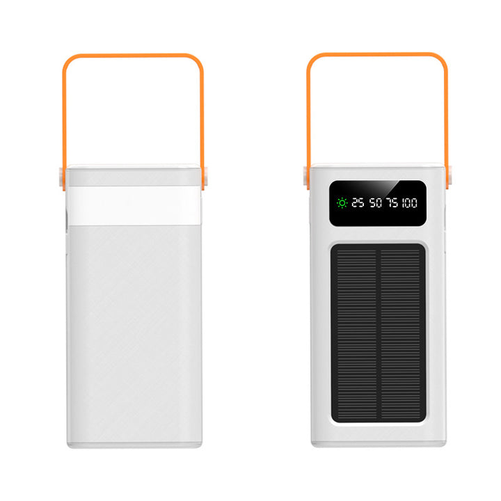 portable power bank with solar technology from Kalsten