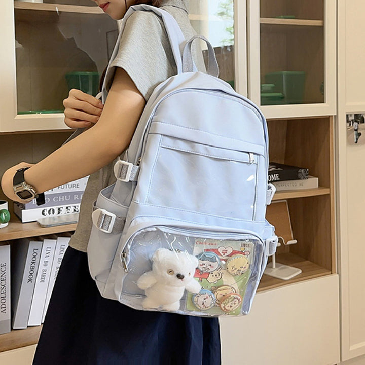 Clear Front Multi-Pocket Backpack Kalsten