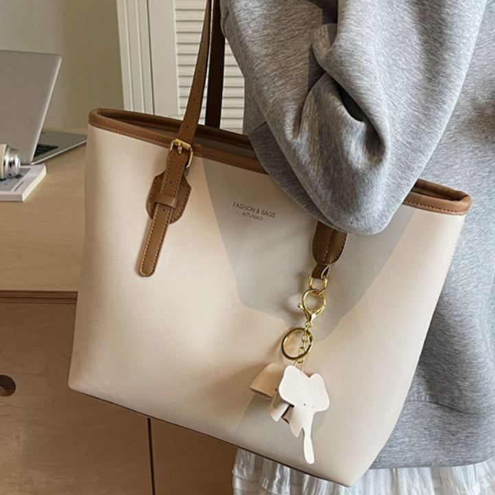 Elegant Leather Tote Bag Kalsten