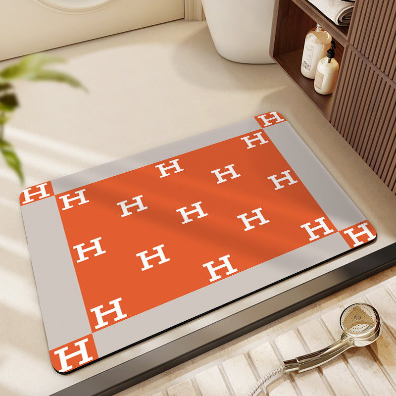 Stylish Decorative Bath Mat Kalsten