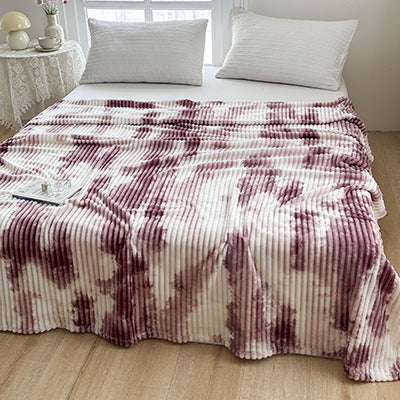 Ultra-Soft Rippled Plush Blanket