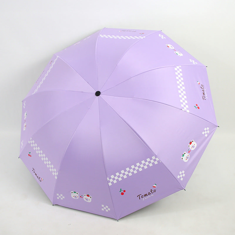 Women’s Folding Umbrella with Creative Animal Designs Kalsten