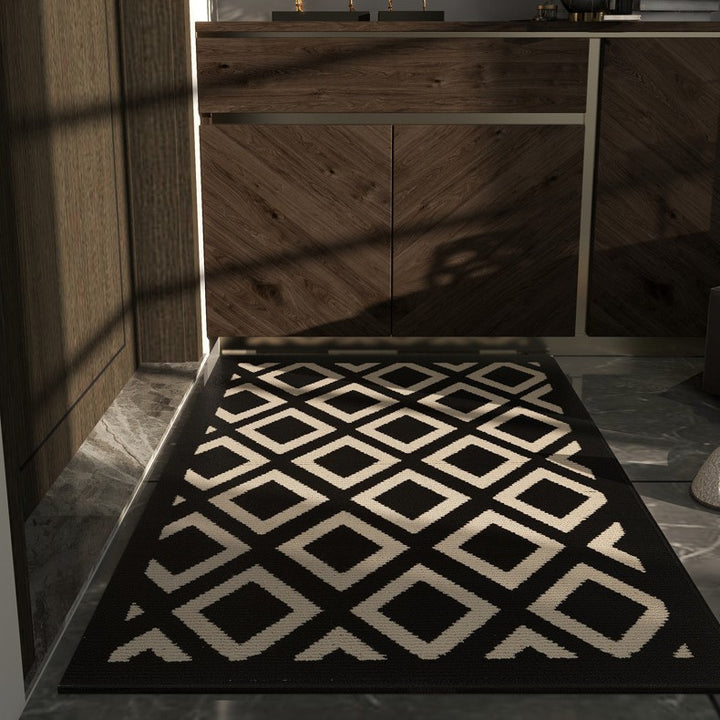 Geometric Print Indoor Rug