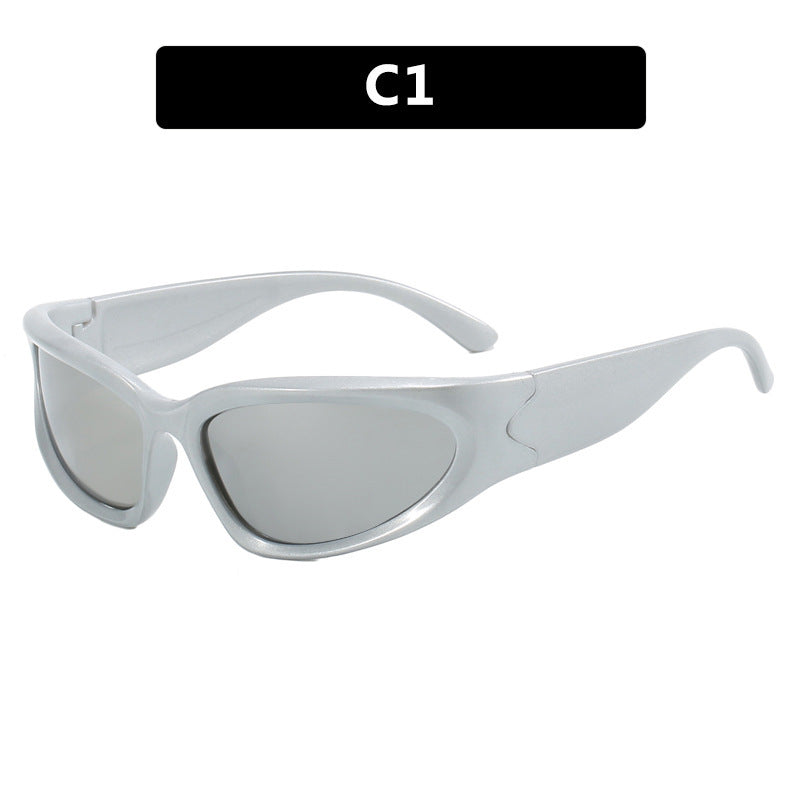 Women's sporty sunglasses with ergonomic design and polarized lenses Kalsten