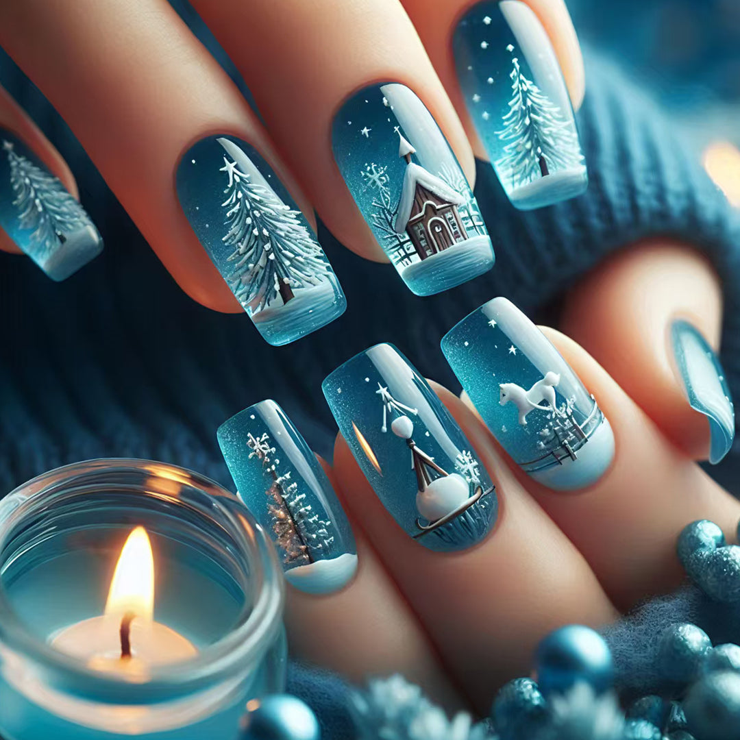 Winter Wonderland Nail Art Kalsten 1788155576