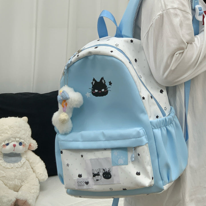Cute Cat-Themed Backpack Kalsten