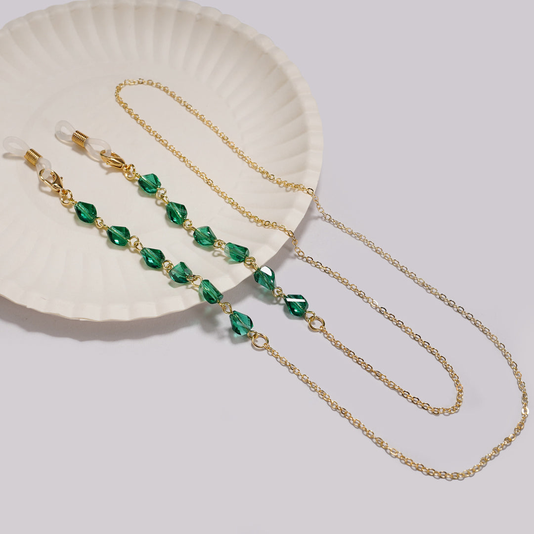 Elegant Beaded Eyewear Chain Kalsten