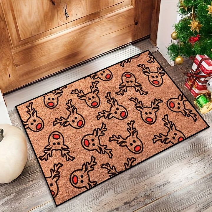 Holiday-Themed Welcome Mat for Home