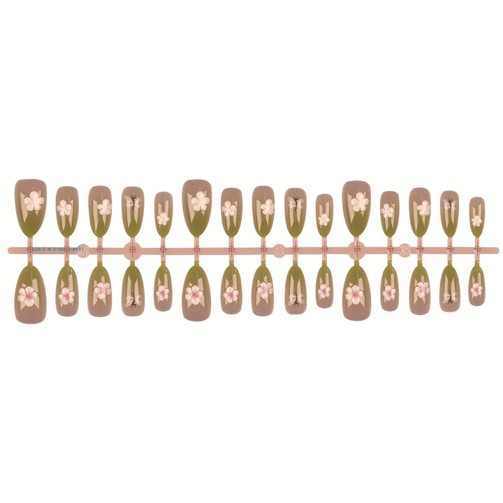 Botanical Art Press-On Nails