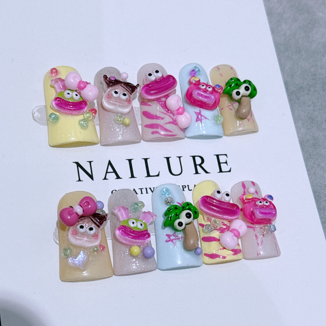 Artistic 3D Nail Art Set