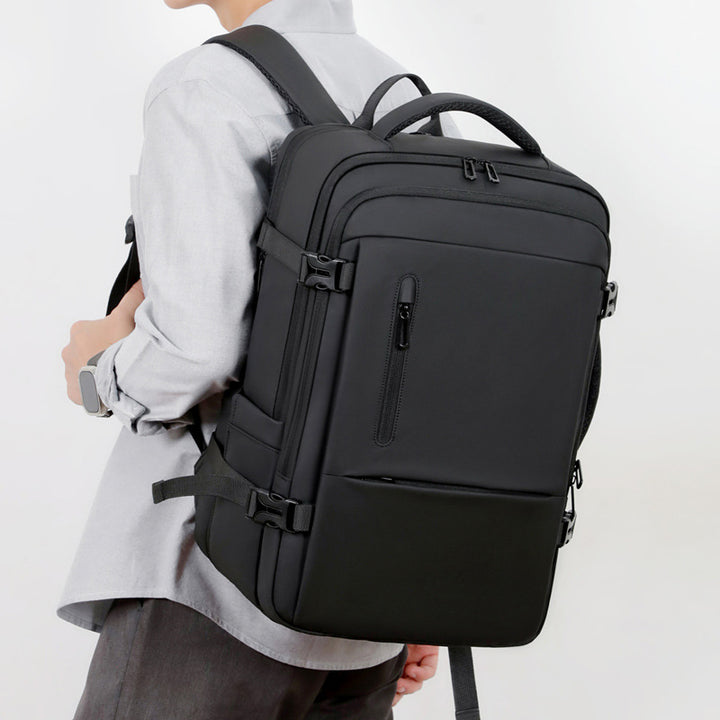 Functional backpack with special laptop compartment and optimal space utilization Kalsten
