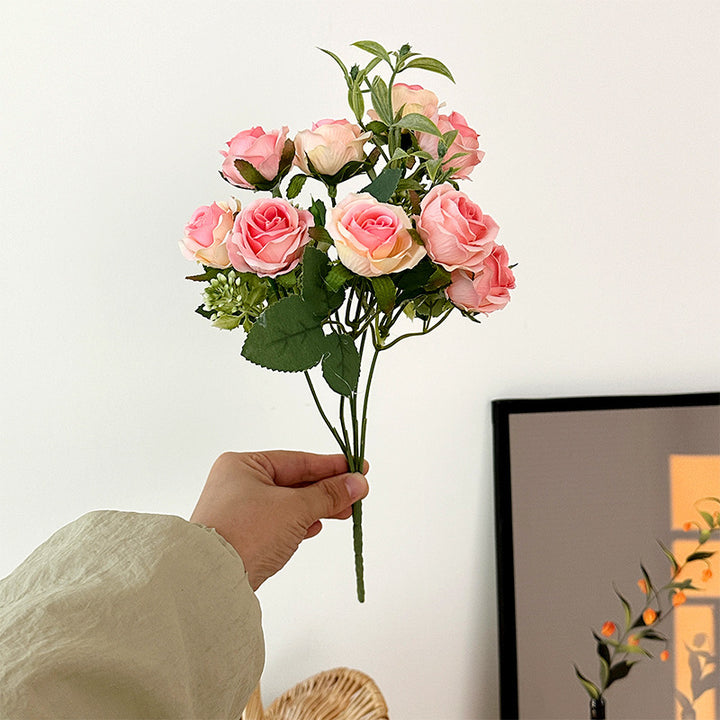 Realistic Artificial Rose Bouquet