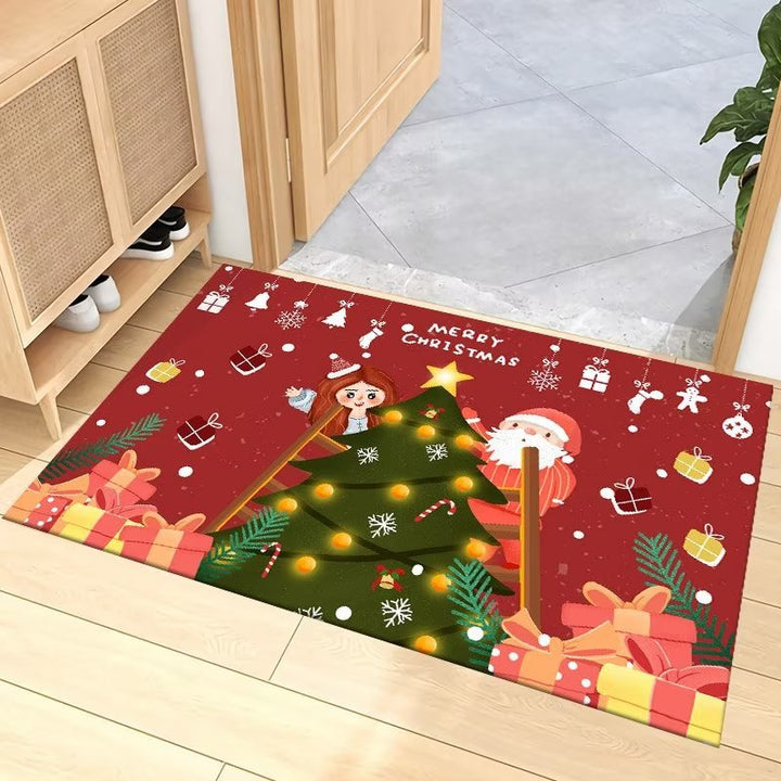 Festive Christmas Entrance Mat Kalsten