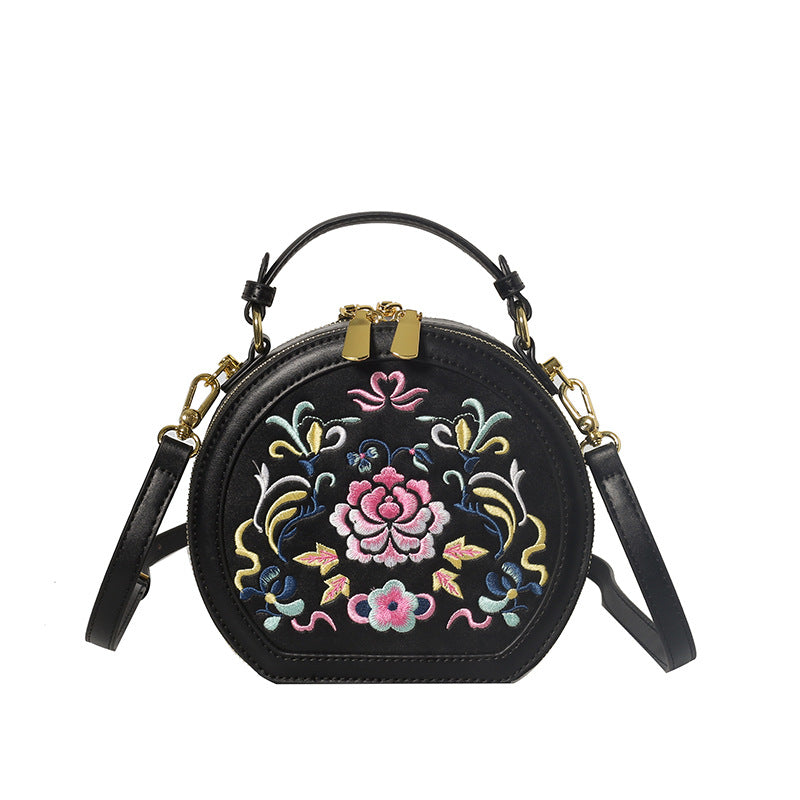 Vintage Floral Embroidered Handbag Kalsten