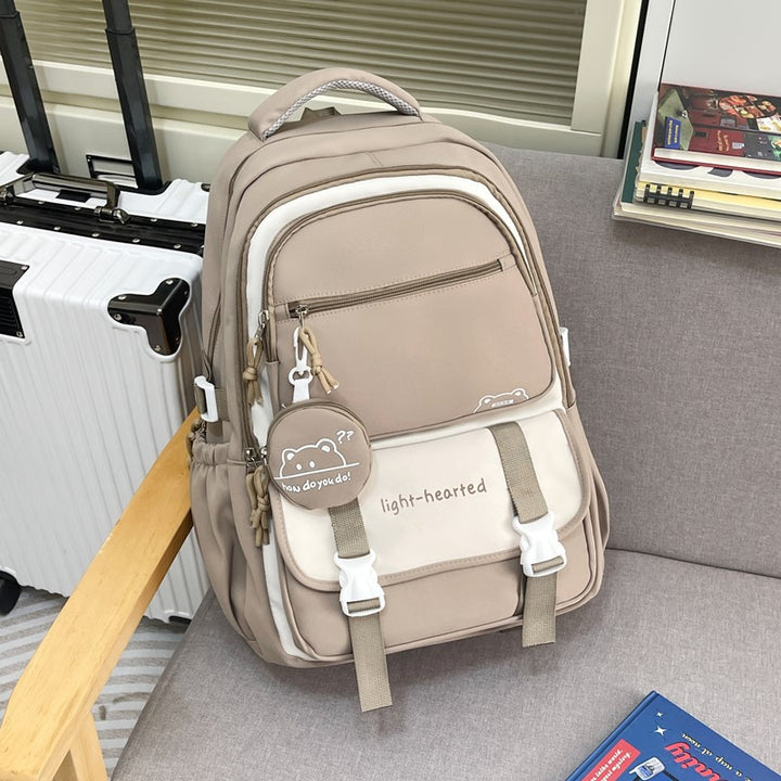 Multi-Compartment Lightweight Travel School Backpack