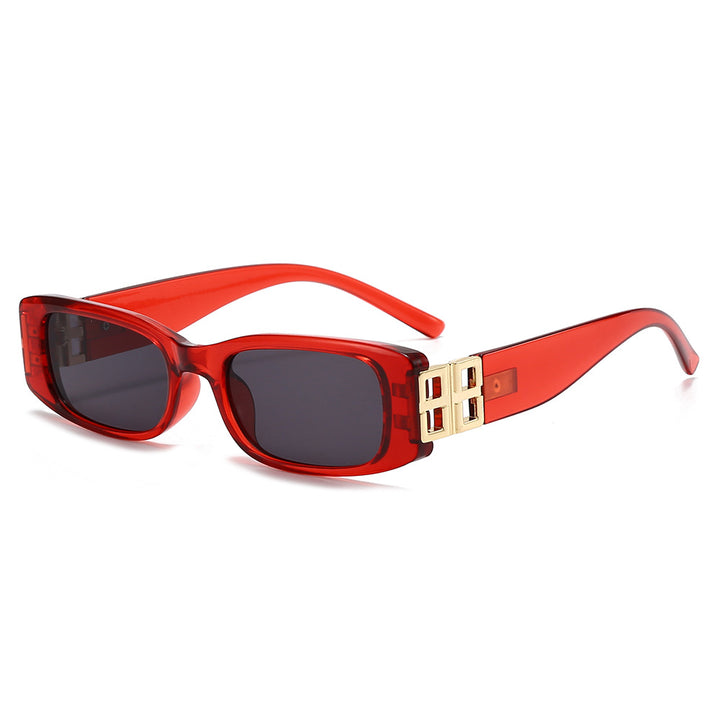 Ladies' fashionable sunglasses with luxurious gold-colored accent Kalsten