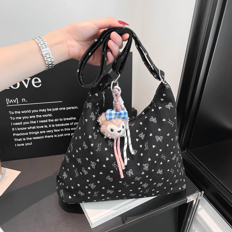 Charming Butterfly-Embellished Tote