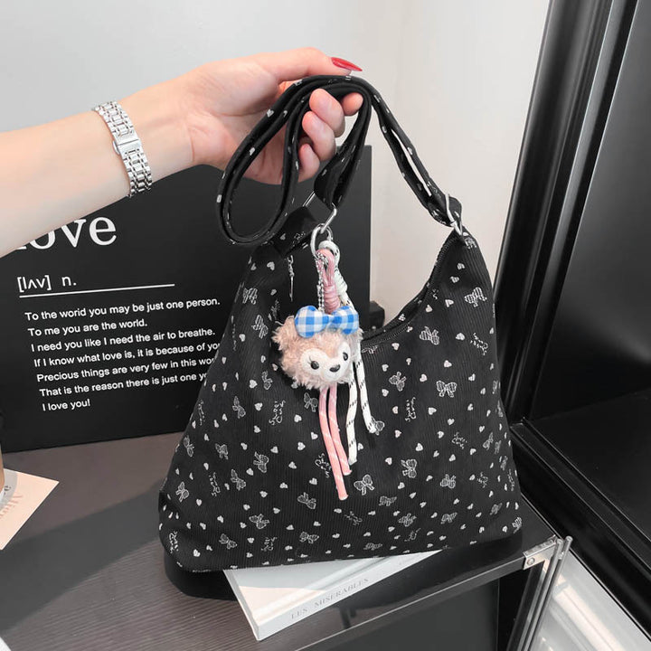 Charming Butterfly-Embellished Tote