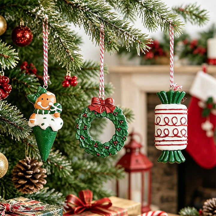 Whimsical Gingerbread Ornament