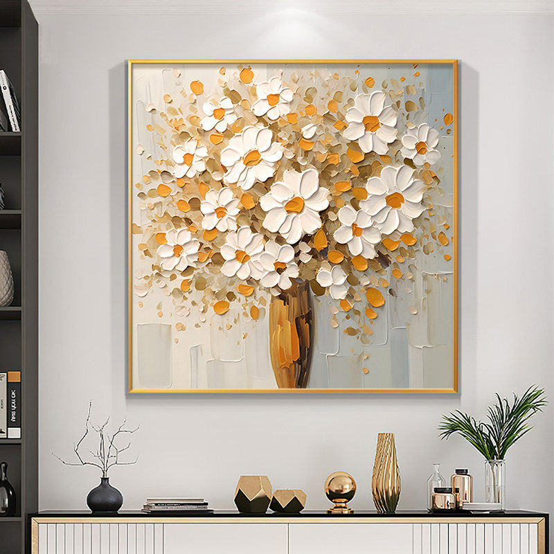 Floral Bouquet Canvas Artwork for Interiors